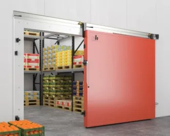 Sliding Fireproof Refrigeration Door